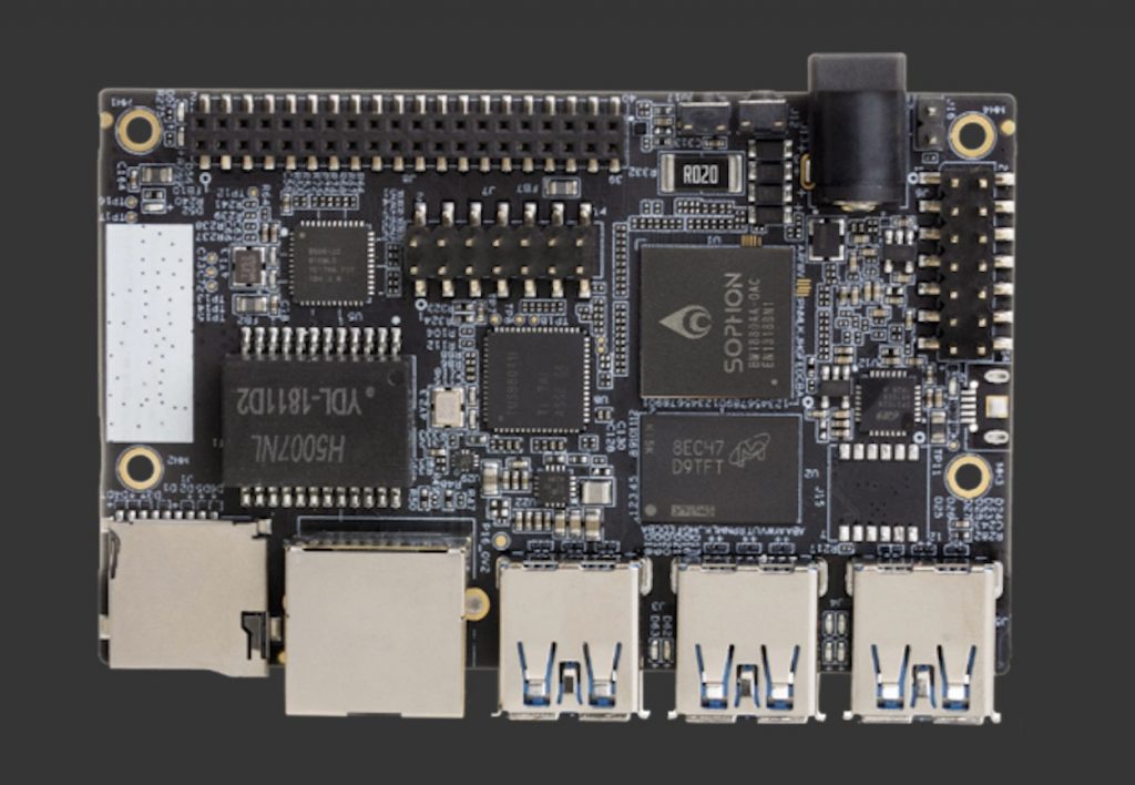 96Boards Sophon BM1880 SBC comes with AI and RISC-V core
