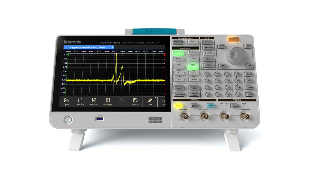 New Tektronix AFG31000 Series Arbitrary Function Generators