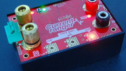 CurrentRanger – Auto-ranging current meter