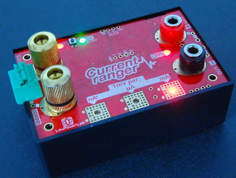 CurrentRanger – Auto-ranging current meter