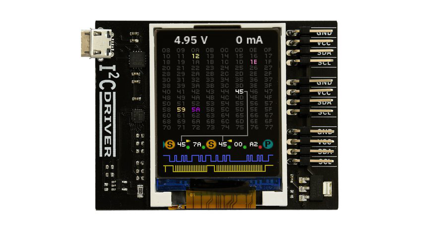 I²CDriver – An easy-to-use tool for controlling I²C devices