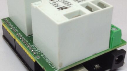 2 Channel High Current Arduino Relay Shield