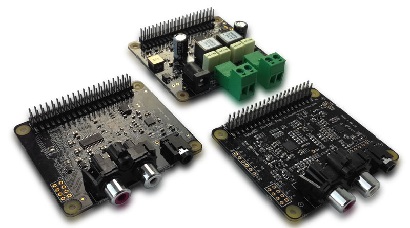 New Raspberry Pi Sound Cards: Pi-DAC+, Pi-DigiAmp+ and Pi-DAC+ Pro