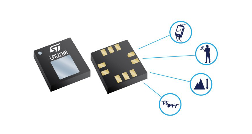 LPS22HH  – MEMS nano pressure sensor: 260-1260 hPa absolute digital output barometer