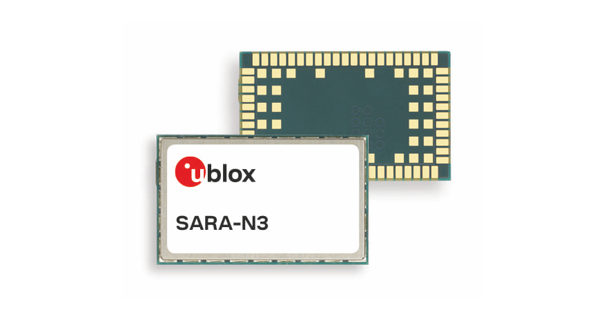 u-blox announces NB-IoT module ready for 3GPP Rel 14 and 5G