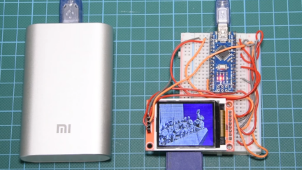 Arduino DIY Photo Frame using ST7735 1.8″ TFT Display