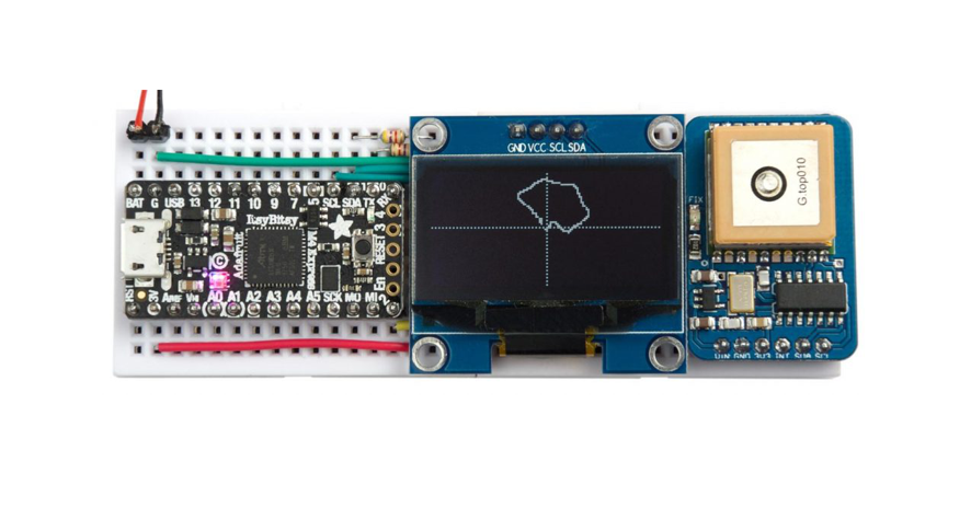 I2C GPS Module with NMEA decoding