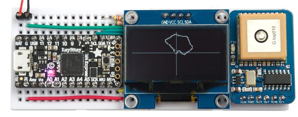 I2C GPS Module with NMEA decoding