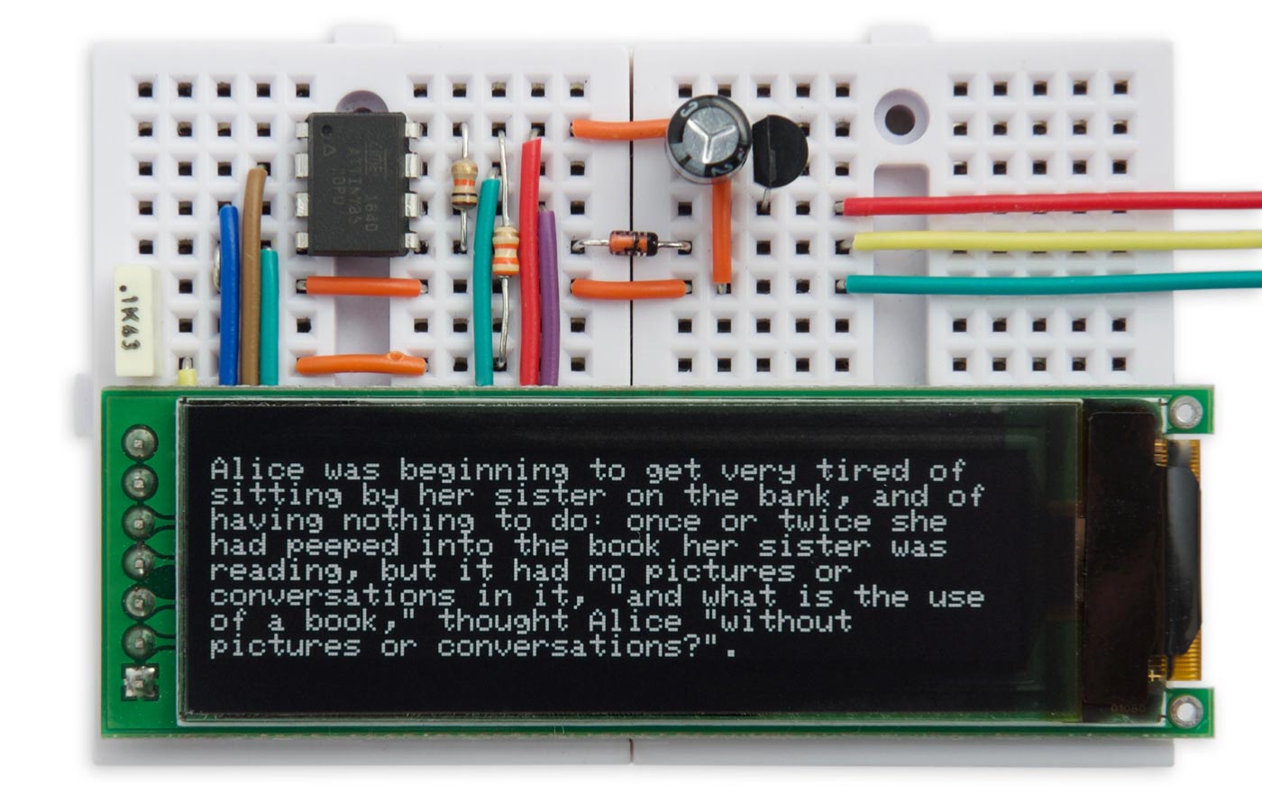 A Tiny Serial Terminal based on ATtiny85