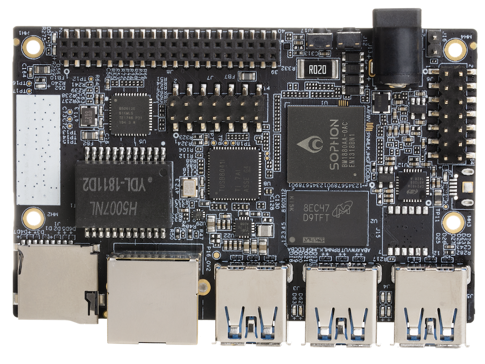 96Boards Sophon BM1880 SBC comes with AI and RISC-V core