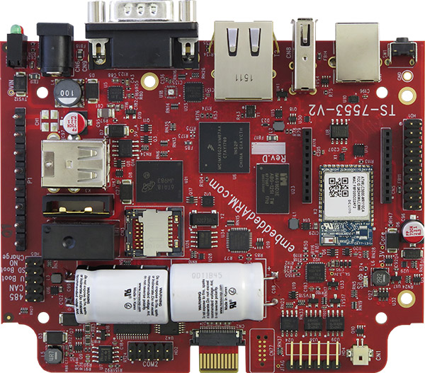 TS-7553-V2 – IoT-Ready SBC with Reliable Storage, Cell Modem, XBee, PoE