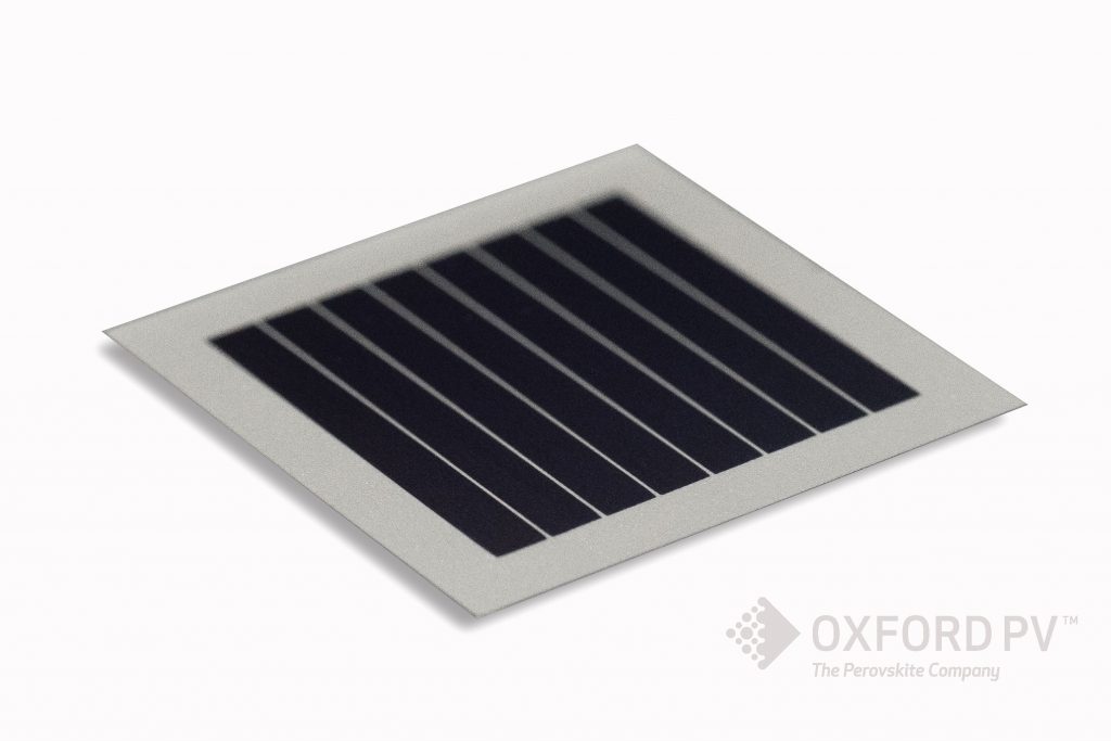 Oxford PV perovskite solar cell achieves 28% efficiency