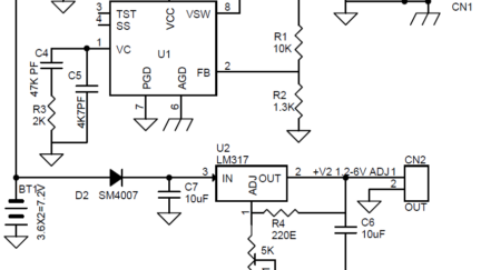 2x LiPO Battery to 12V and 5V Converter