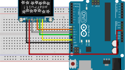 Color OLED SSD1331 Display with Arduino Uno