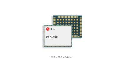 ZED-F9P module – u-blox F9 high precision GNSS module
