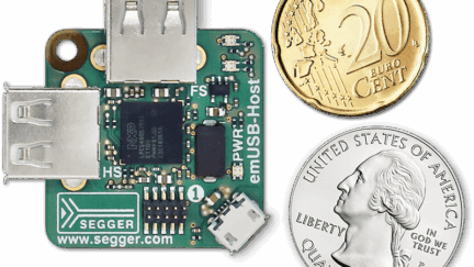 Compact, low-cost development board carries two USB host ports