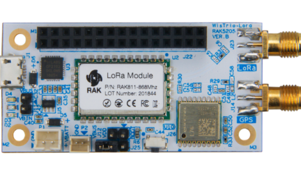 WisTrio LORA Tracker by RAK Wireless is based on the RK5205