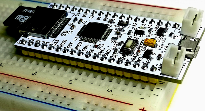 Zero BZ1 Arduino Board comes with SD and LiPo charger