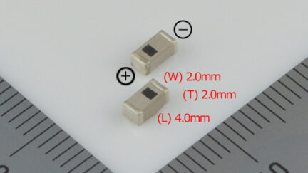FDK introduces high voltage/ultra small size 3V all-solid-state SMD battery