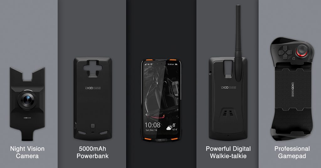 Doogee S90, un smartphone modular y todoterreno desde 299 dólares que busca  ver la luz por medio de Kickstarter