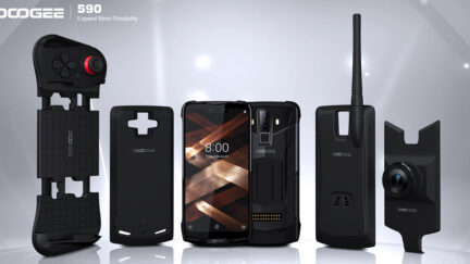 The All-in-one DOOGEE S90 Modular Rugged Phone will be Debuted at Crowdfunding Platform