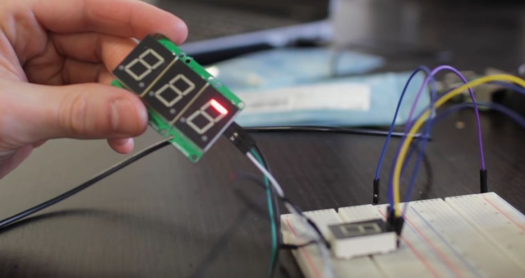 Addressable 7-Segment Displays