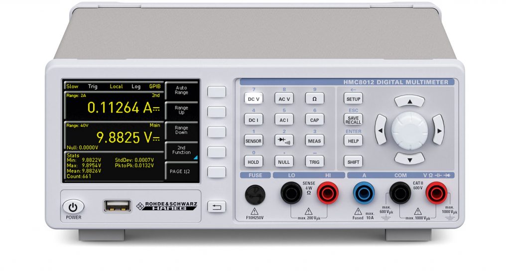 Rohde & Schwarz HMC8012 Digital Multimeter with 5-3/4 Digit Display (480,000 Counts)
