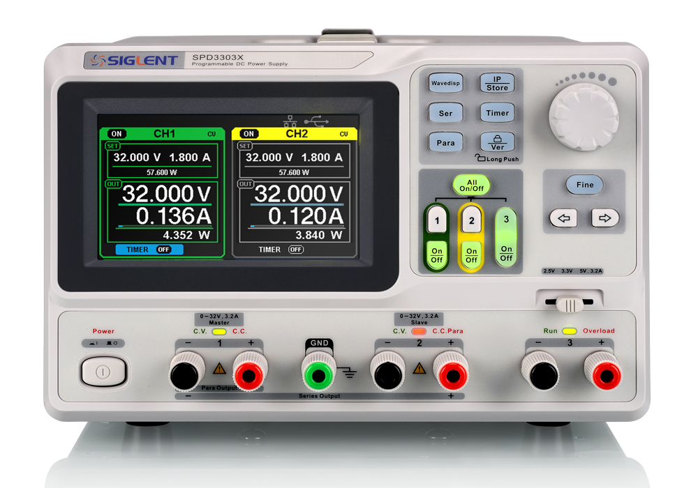 SPD3303X / SPD3303X-E Series Programmable DC Power Supply