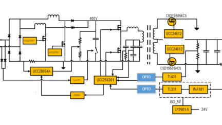 94.5% Efficiency, 24V @ 21A – 500W industrial AC-DC reference design