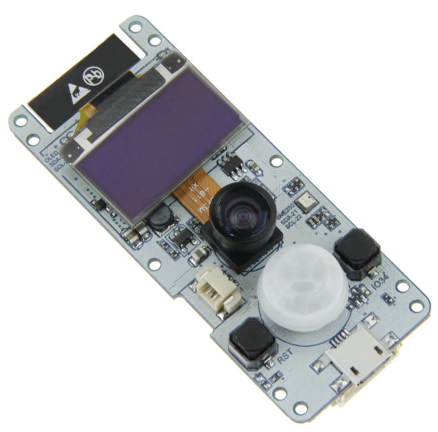 Ttgo T Camera Is An Esp32 Cam Board With Oled And Ai Capabilities