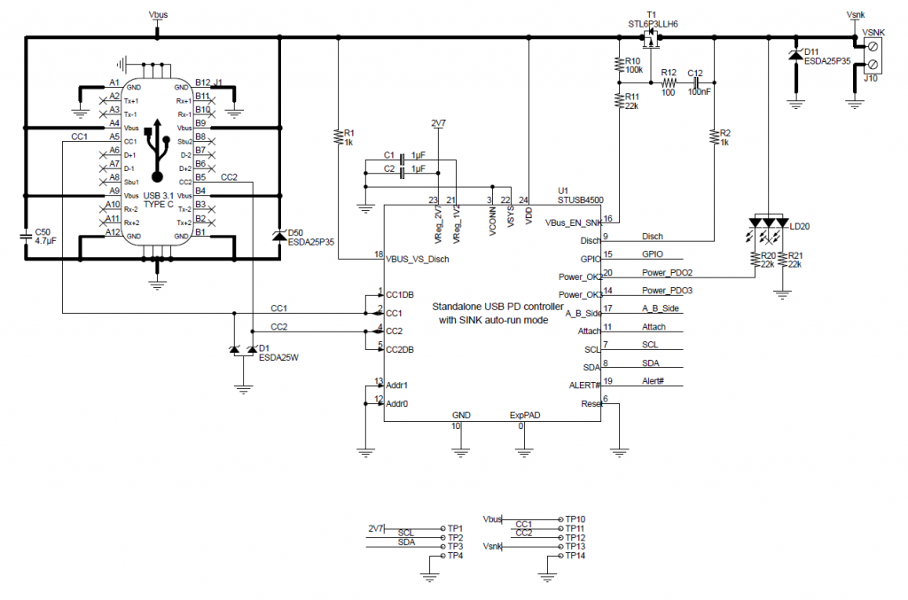 USB-C Power Delivery Reference Design – Fast and easy migration from DC barrel to Type-C