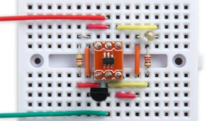ATtiny10 Thermometer using DS18B20