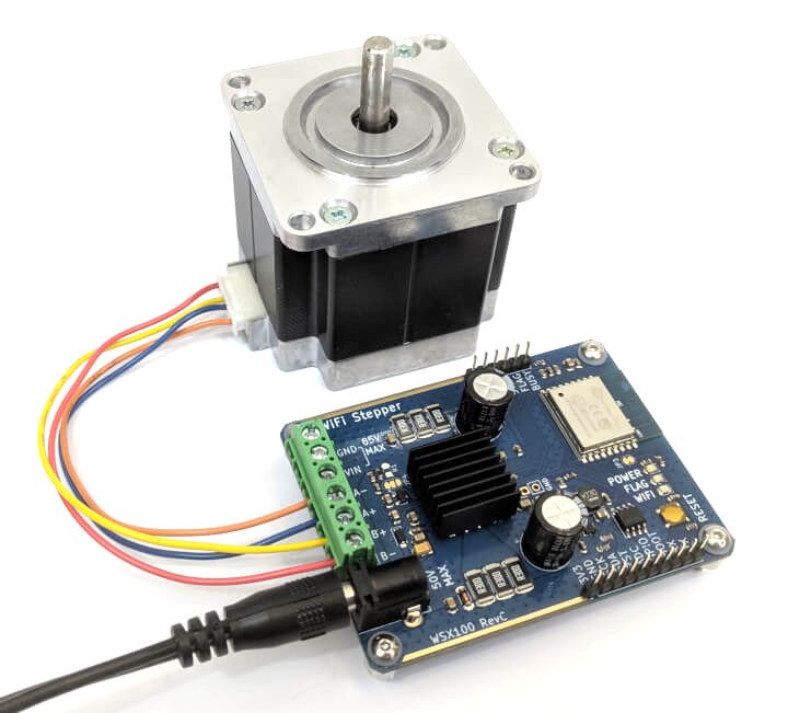 Wi-Fi Stepper motor Controller