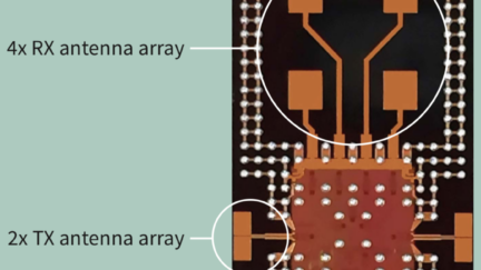 Soli technology –  Google’s and Infineon’s radar-based hand motion sensor.