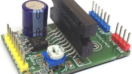 4A PWM Controlled Unipolar Stepper Motor Driver using STK672-740