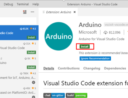 Arduino Extension - Electronics-Lab.com