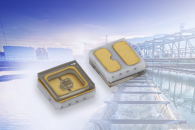 New Vishay Intertechnology Mid-Power Ultraviolet Emitting Diode With Quartz Window