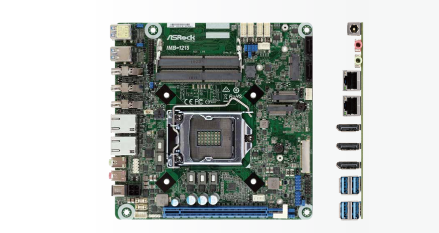 IMB-1215 Coffee Lake – Mini-ITX Intel® Core™ 8th Gen Q370 SBC