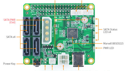 DIY NAS System with newly launched Nano Pi SATA HAT