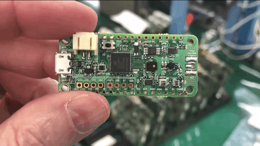 Catena 4710 – LoRaWAN based Feather-compatible FPGA board with RISC-V Core