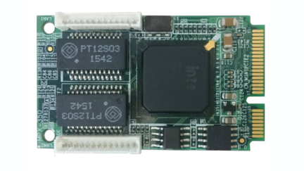 MPX-350 – Mini-PCI Express Dual Gigabit Ethernet Module