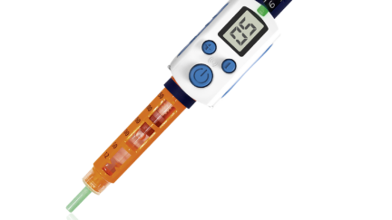 Insulin Injection Monitor Dosage and Wirelessly Transmits Data to Smartphone