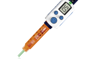 Insulin Injection Monitor Dosage and Wirelessly Transmits Data to Smartphone