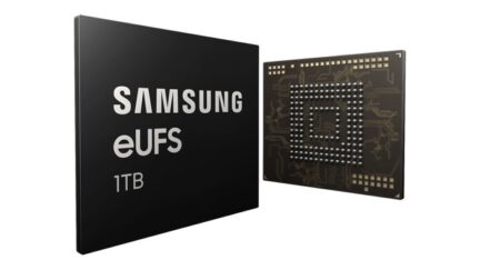 Samsung Breaks Terabyte Threshold for Smartphone Storage with eUFS