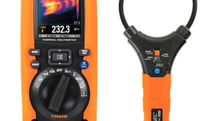 Digital Multimeter has built-in IR camera