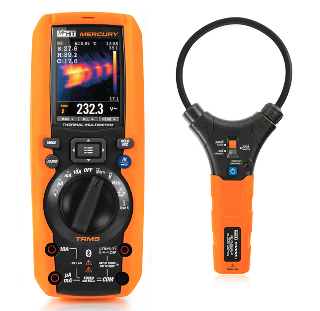 Digital Multimeter has built-in IR camera