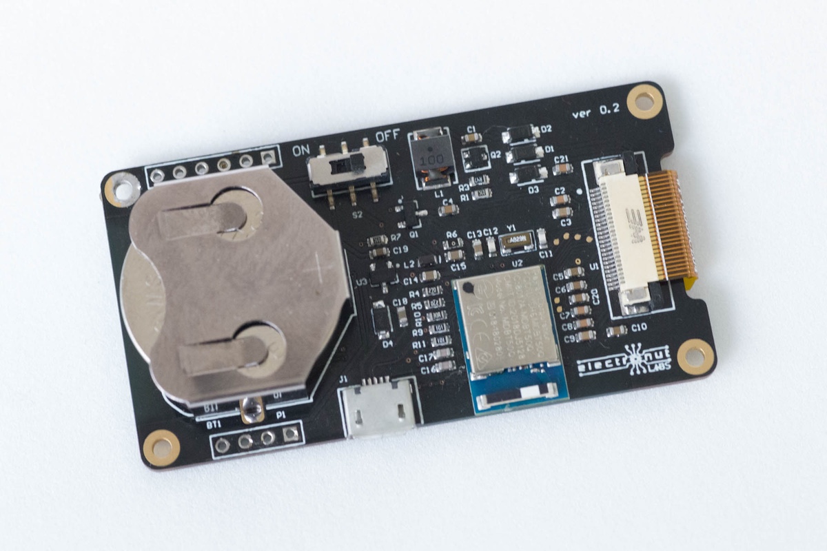 Papyr a Nordic nRF52840 epaper display board