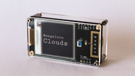Papyr – a Nordic nRF52840 e-paper display board
