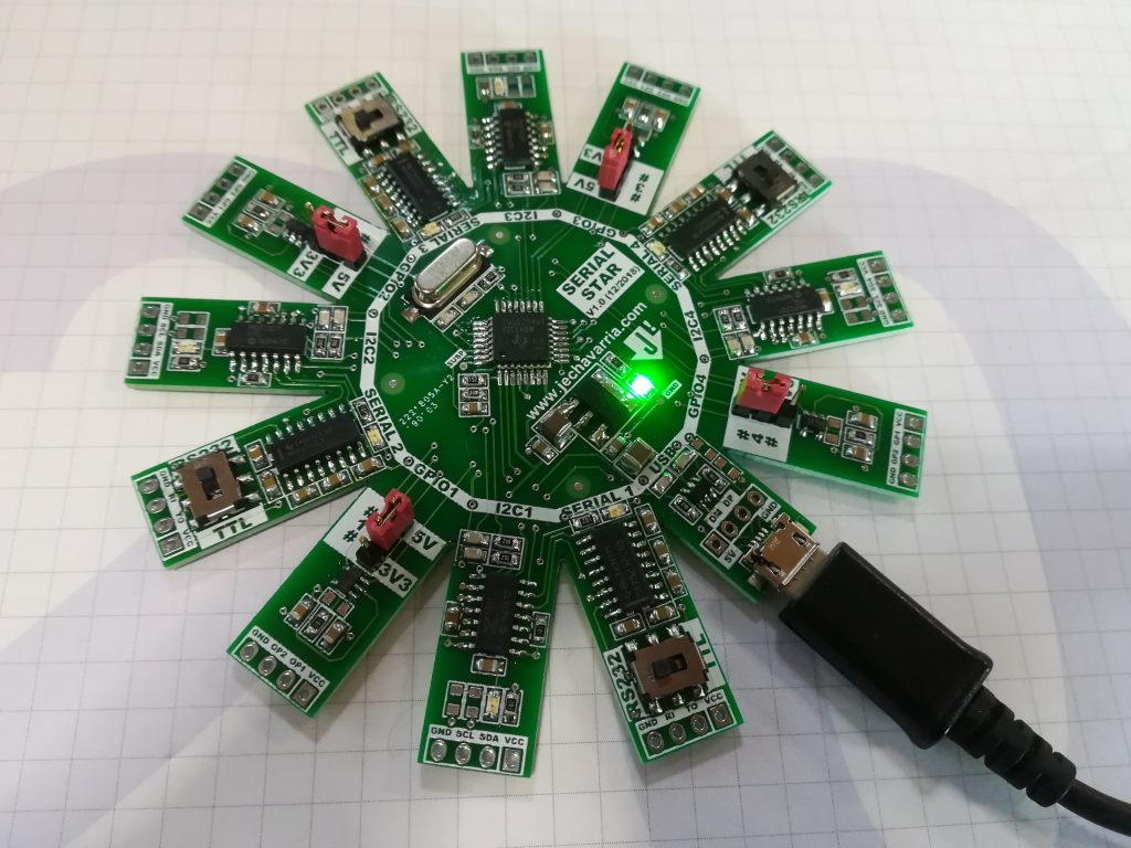 Serial Star, a 4 in 1 USB Serial and I2C Converter Serial Star, a 4 in 1 USB Serial and I2C Converter