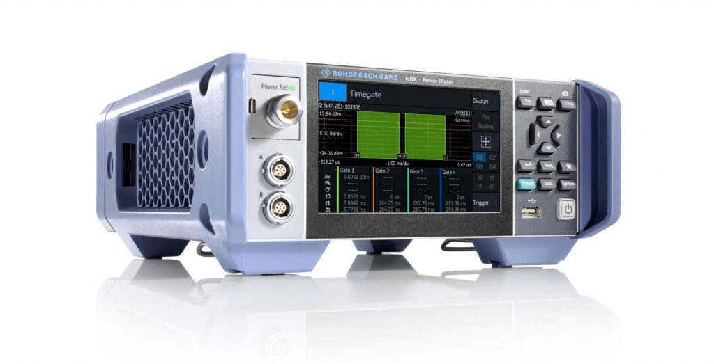 With the new R&S NRX RF power meter, even complex test setups can be configured quickly With the new R&S NRX RF power meter, even complex test setups can be configured quickly
